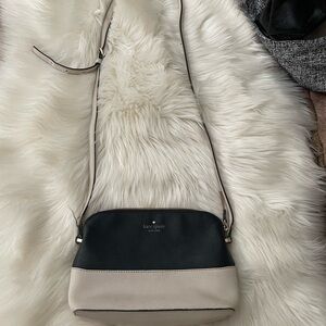 Kate Spade Two-Tone Black and Cream Crossbody Bag